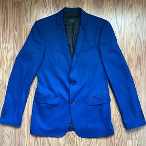 Blue Slim fit blazer
